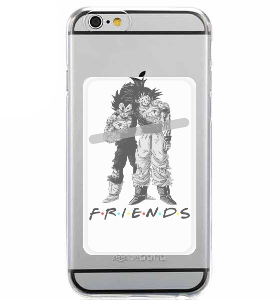  Goku X Vegeta as Friends for Adhesive Slot Card