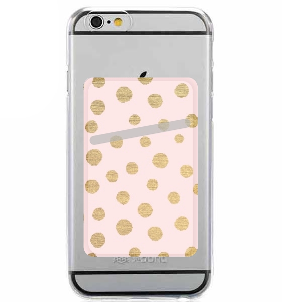  Golden Dots And Pink for Adhesive Slot Card