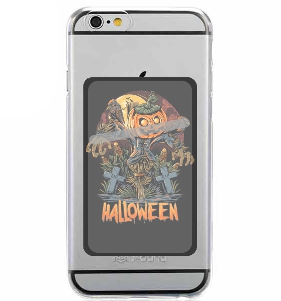  Halloween Pumpkin Crow Graveyard for Adhesive Slot Card