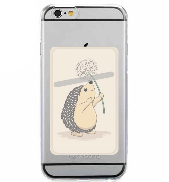  Hedgehog play dandelion for Adhesive Slot Card