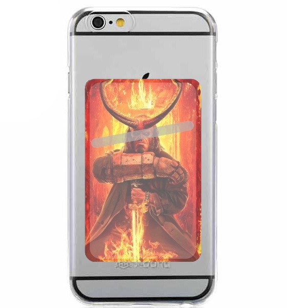  Hellboy in Fire for Adhesive Slot Card