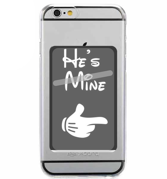  he's Mine - in love for Adhesive Slot Card