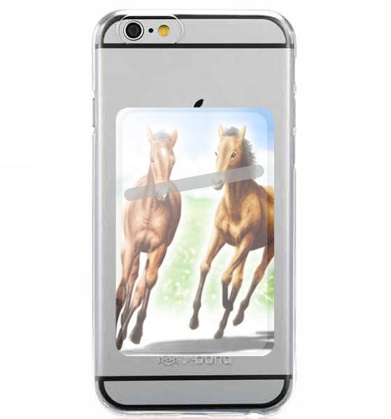  Horse And Mare for Adhesive Slot Card