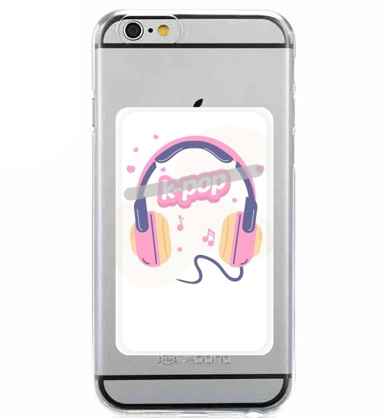  I Love Kpop Headphone for Adhesive Slot Card