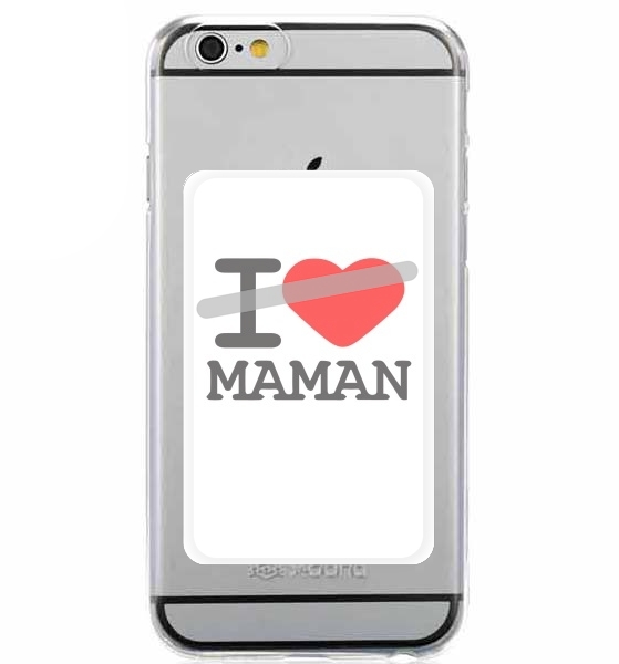  I love Maman for Adhesive Slot Card