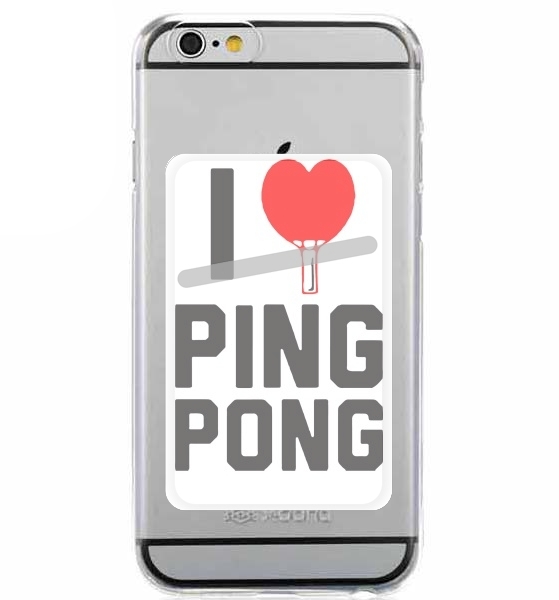  I love Ping Pong for Adhesive Slot Card