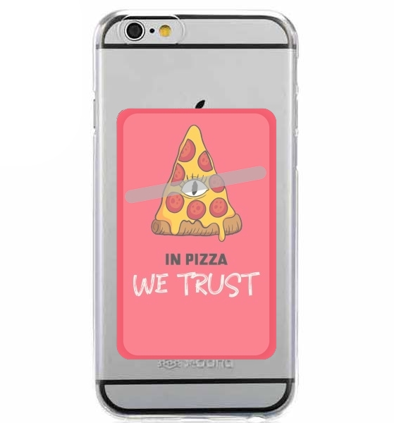  iN Pizza we Trust for Adhesive Slot Card