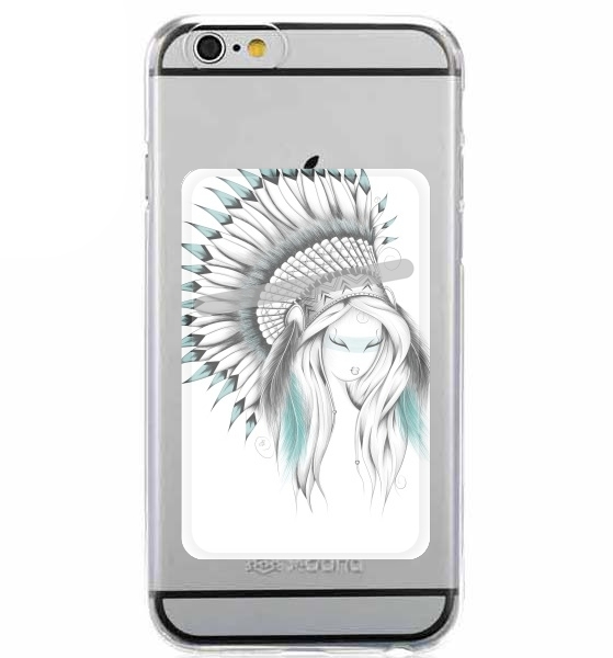  Indian Headdress for Adhesive Slot Card