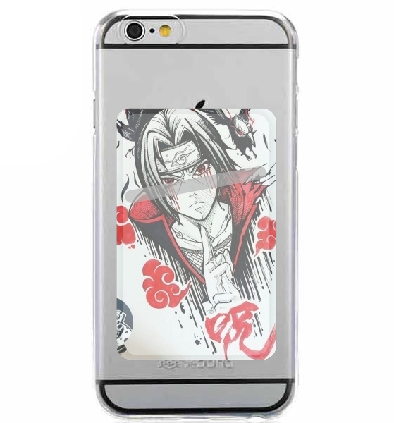  Itachi Blood Eyes Raven Akatsuki for Adhesive Slot Card