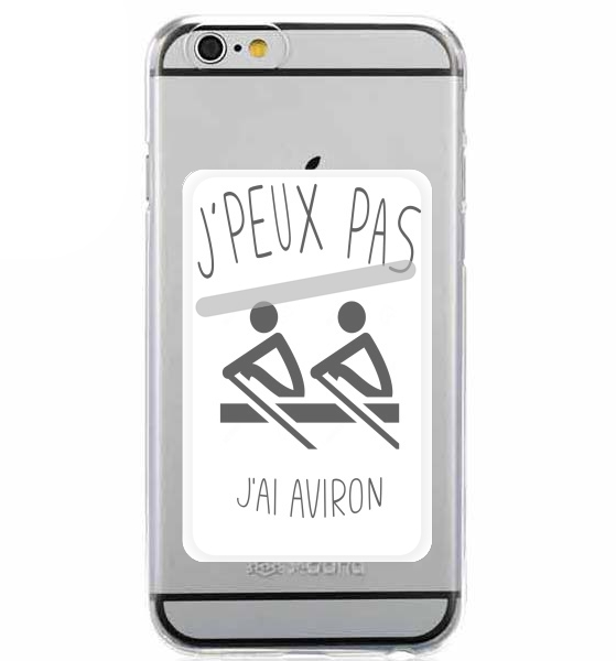  Je peux pas jai Aviron for Adhesive Slot Card