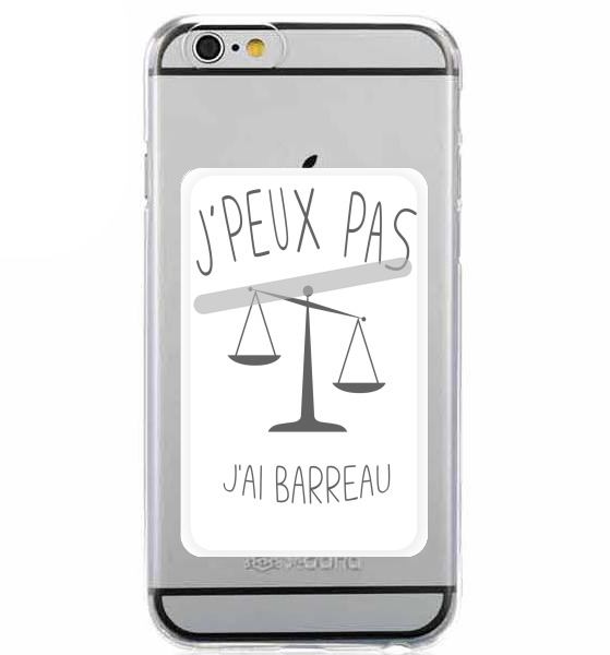  Je peux pas jai barreau Cadeau futur Avocat for Adhesive Slot Card