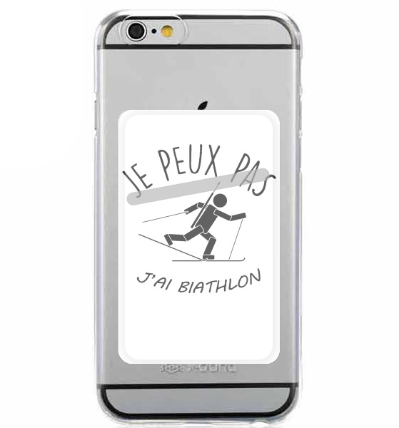  Je peux pas jai biathlon for Adhesive Slot Card