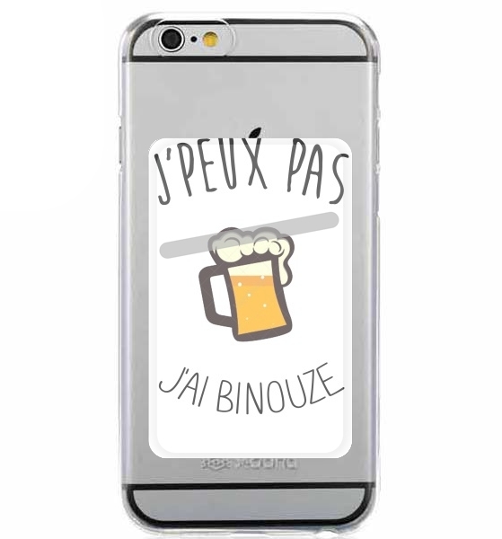  Je peux pas jai binouze for Adhesive Slot Card