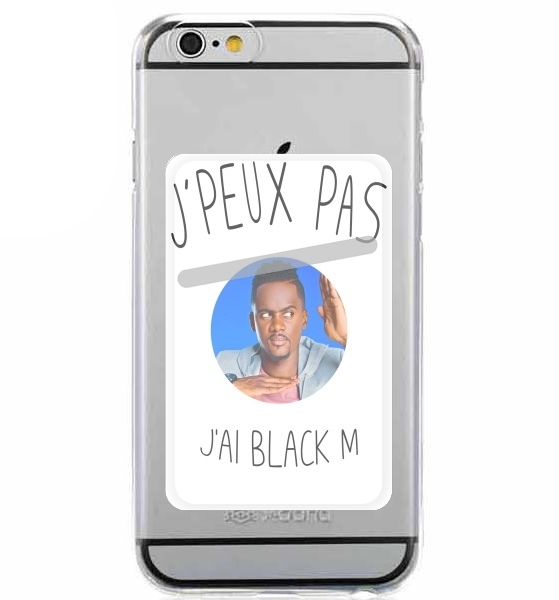  Je peux pas jai Black M for Adhesive Slot Card