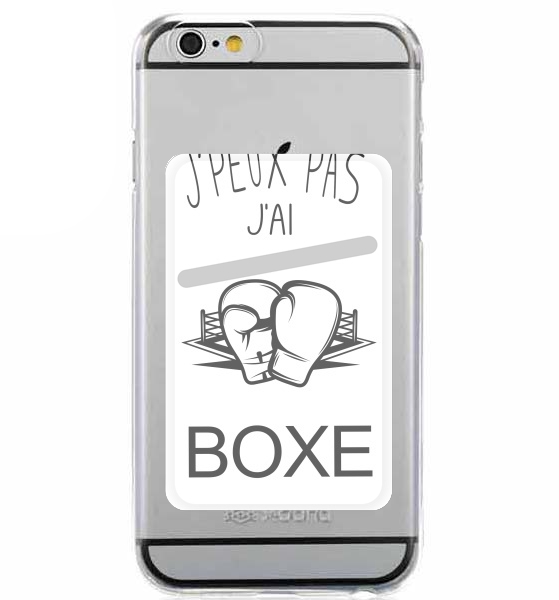  Je peux pas jai Boxe for Adhesive Slot Card