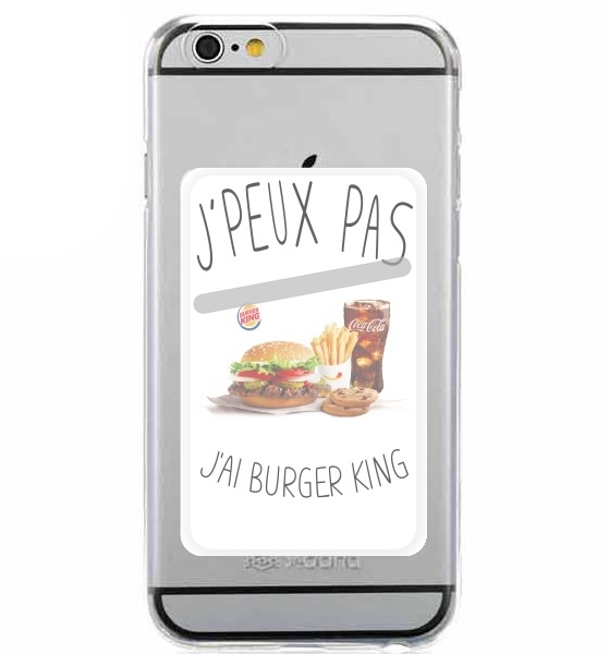  Je peux pas jai Burger King for Adhesive Slot Card