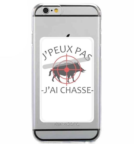  Je peux pas jai chasse for Adhesive Slot Card