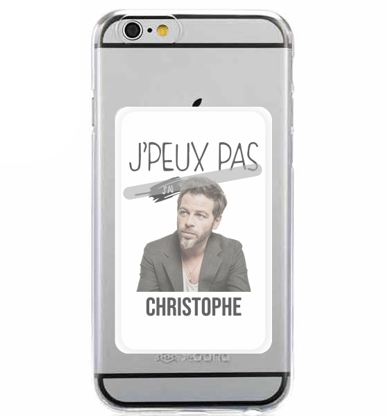  Je peux pas jai christophe mae for Adhesive Slot Card