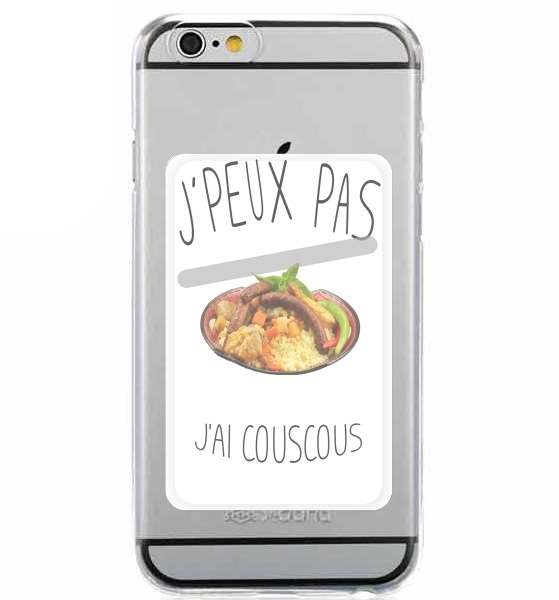  Je peux pas jai couscous for Adhesive Slot Card