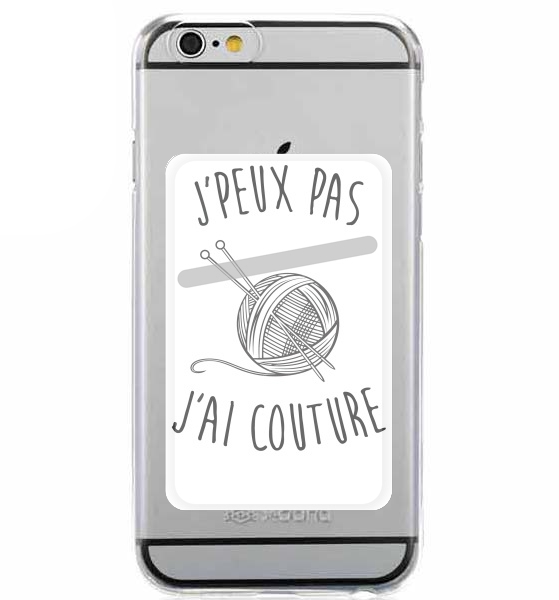  Je peux pas jai couture for Adhesive Slot Card