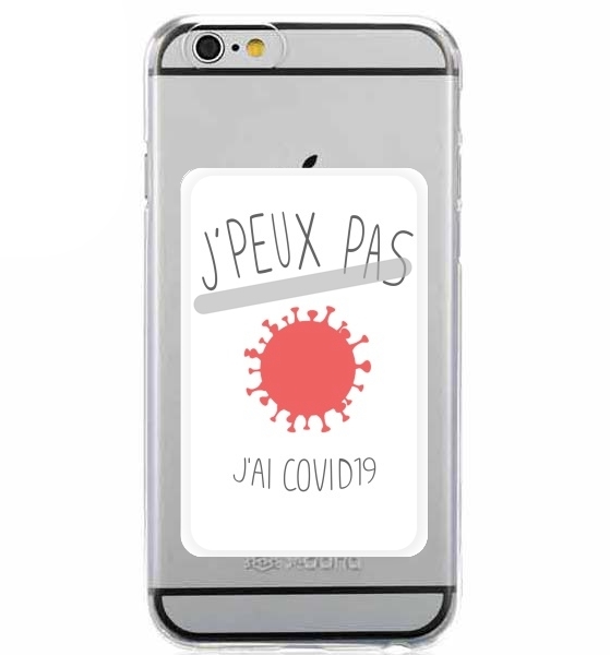  Je peux pas jai Covid 19 for Adhesive Slot Card