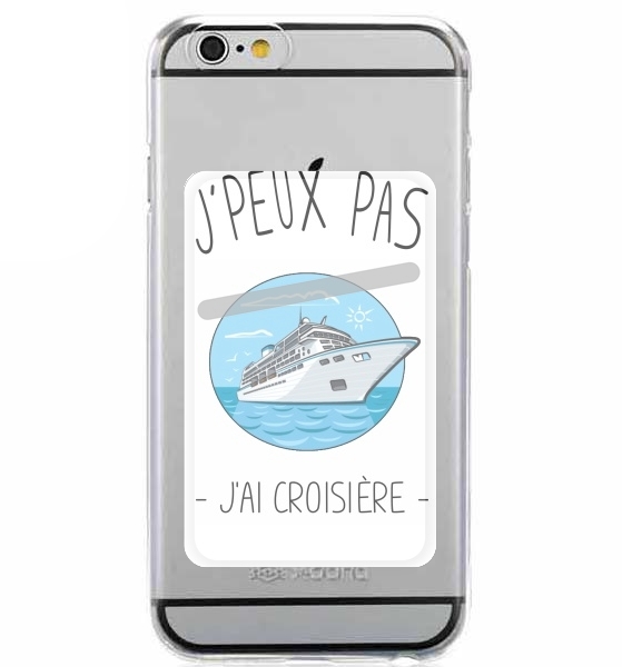  Je peux pas jai croisiere Bateau for Adhesive Slot Card