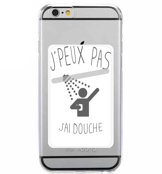  Je peux pas jai douche for Adhesive Slot Card