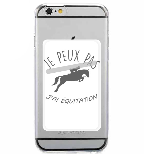  Je peux pas jai equitation for Adhesive Slot Card