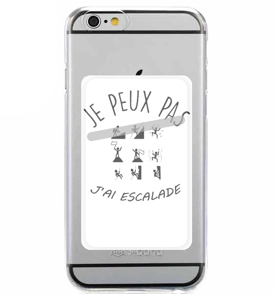  Je peux pas jai escalade for Adhesive Slot Card