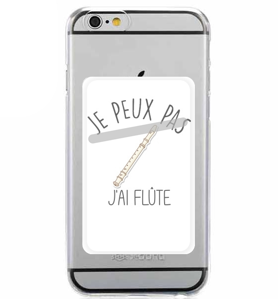  Je peux pas jai flute for Adhesive Slot Card