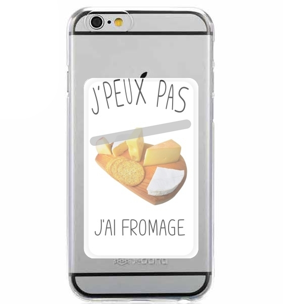  Je peux pas jai fromage for Adhesive Slot Card