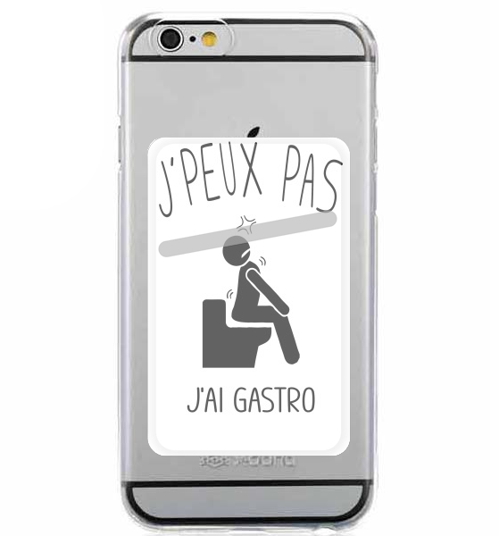  Je peux pas jai gastro for Adhesive Slot Card