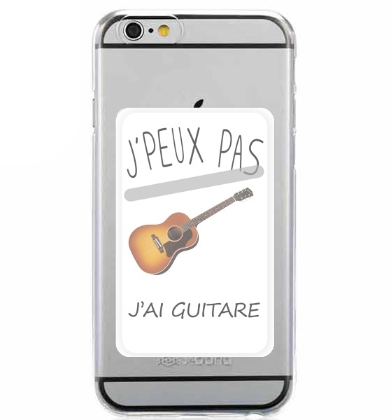  Je peux pas jai guitare for Adhesive Slot Card