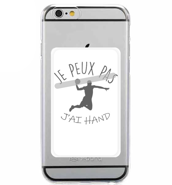  Je peux pas jai handball for Adhesive Slot Card