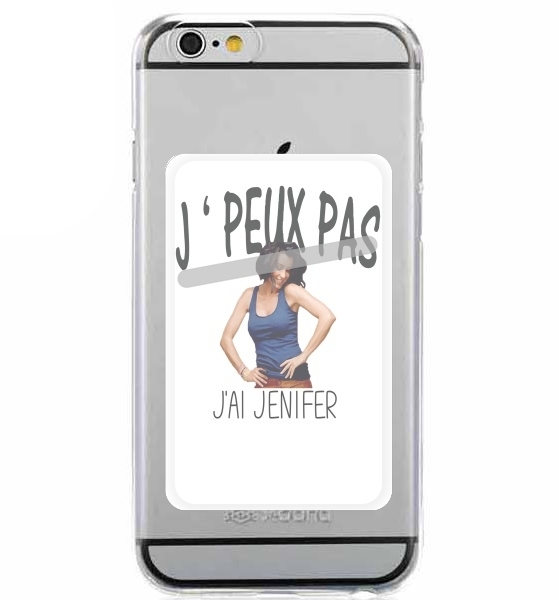  Je peux pas jai Jenifer for Adhesive Slot Card