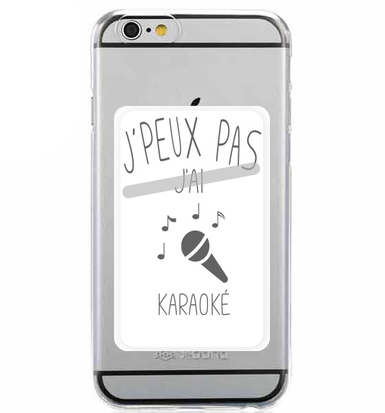  Je peux pas jai Karaoke Chant for Adhesive Slot Card