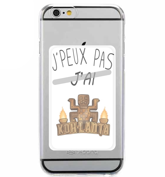  Je peux pas jai Koh Lanta for Adhesive Slot Card