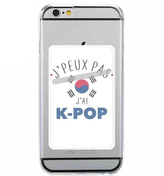  Je peux pas jai Kpop for Adhesive Slot Card