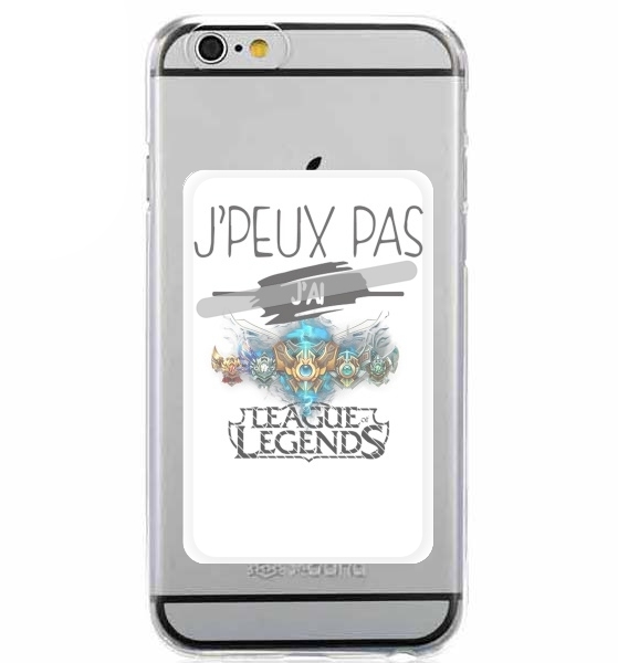  Je peux pas jai league of legends for Adhesive Slot Card