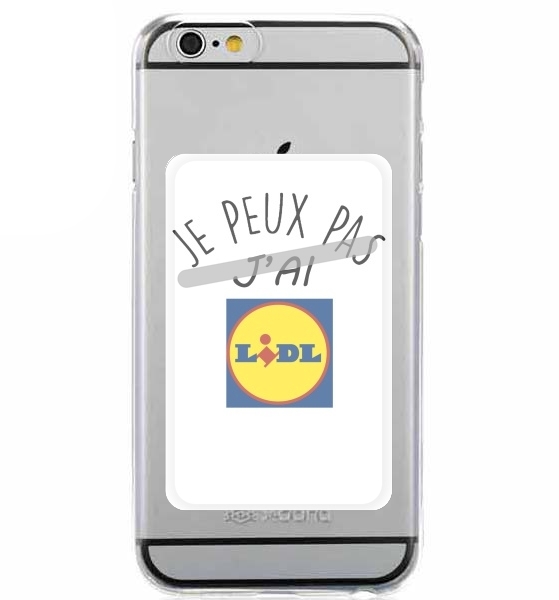  Je peux pas jai LIDL for Adhesive Slot Card