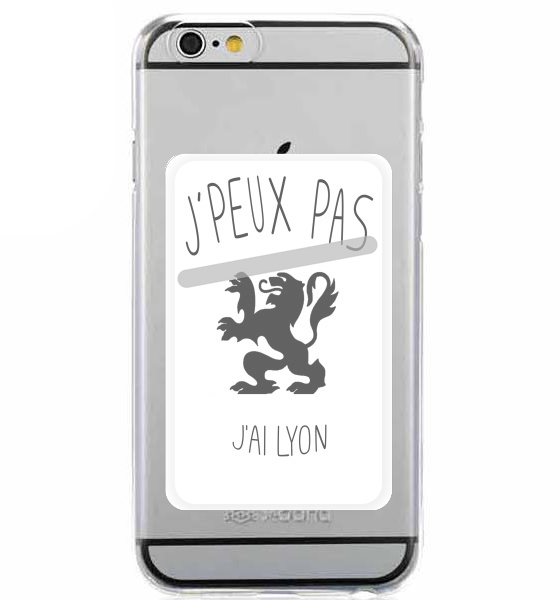  Je peux pas jai Lyon for Adhesive Slot Card