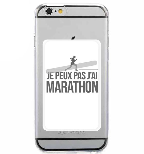  Je peux pas jai marathon for Adhesive Slot Card