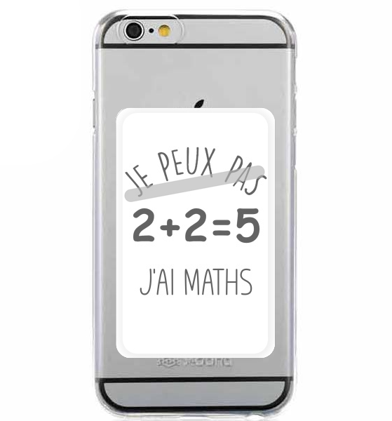  Je peux pas jai maths for Adhesive Slot Card