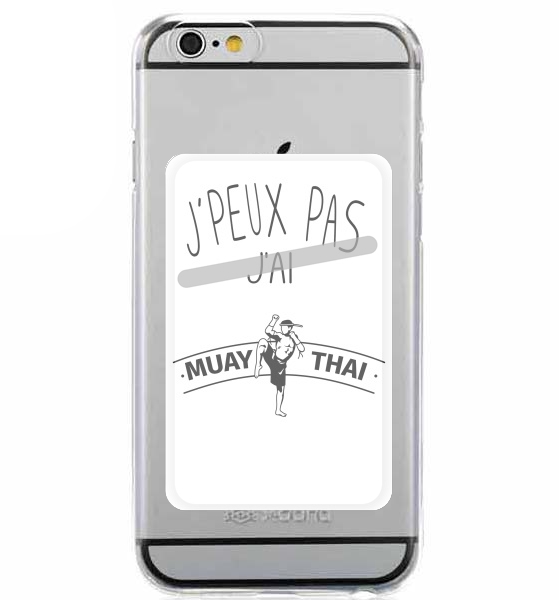  Je peux pas jai Muay Thai for Adhesive Slot Card