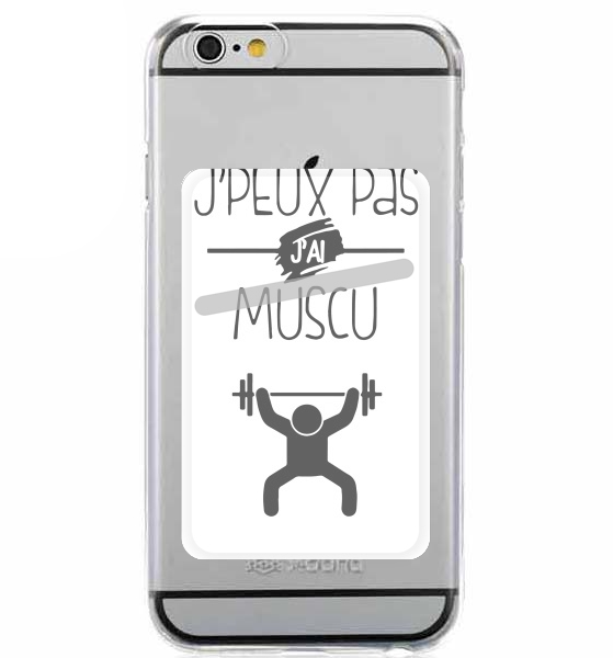  Je peux pas jai musculation for Adhesive Slot Card