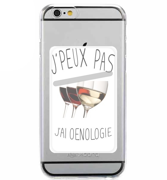  Je peux pas jai oenologie for Adhesive Slot Card