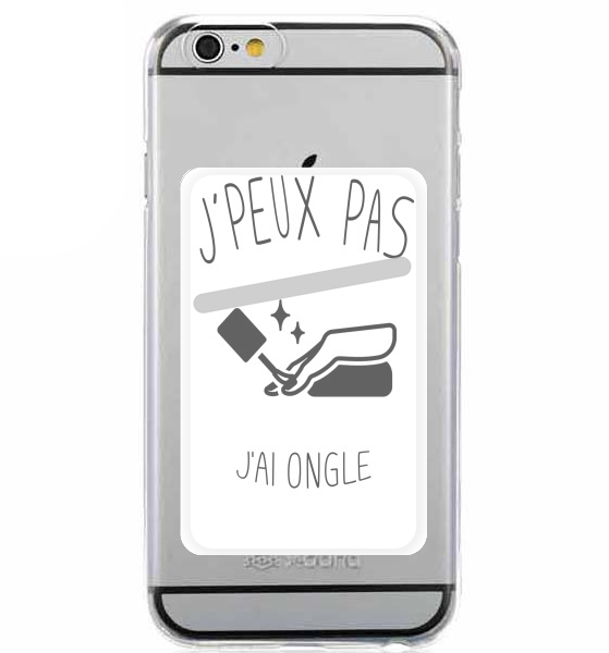  Je peux pas jai Ongle et vernis nail for Adhesive Slot Card