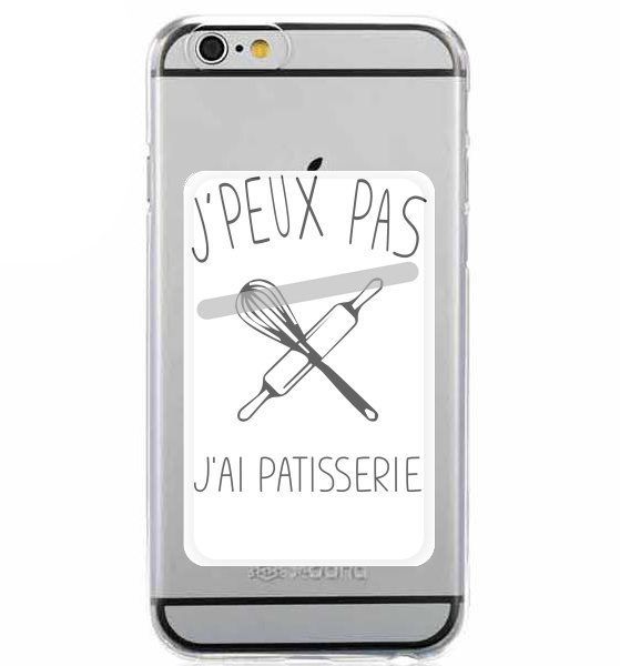  Je peux pas jai patisserie for Adhesive Slot Card