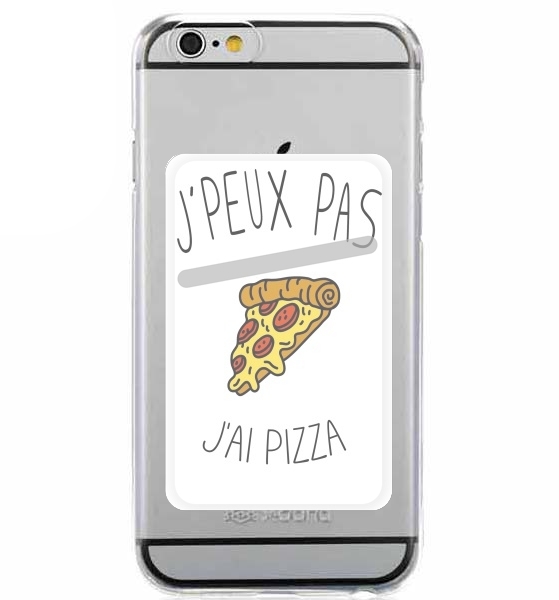  Je peux pas jai pizza for Adhesive Slot Card