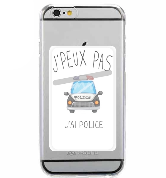  Je peux pas jai Police for Adhesive Slot Card